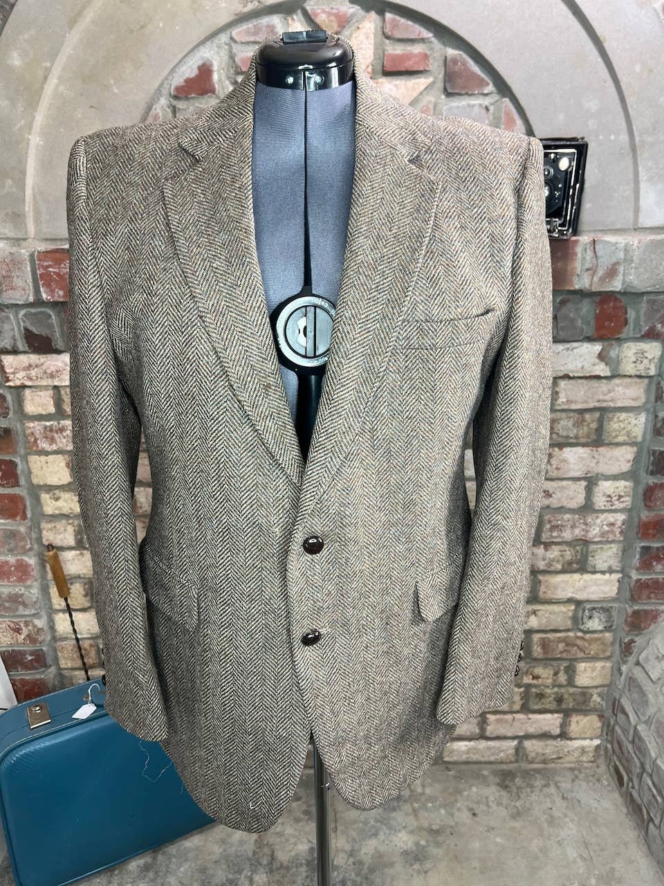 80s Herringbone Coat - Etsy Singapore