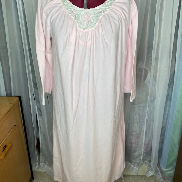 Fleece Nightgown Etsy