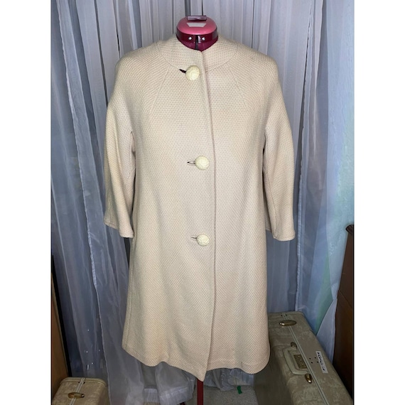 vintage 60s swing coat union made