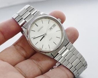 SEIKO SPIRIT 7N48-7000 腕時計 WTS] Seiko Spirit in Snowflake Dial ❄️ from December 1999