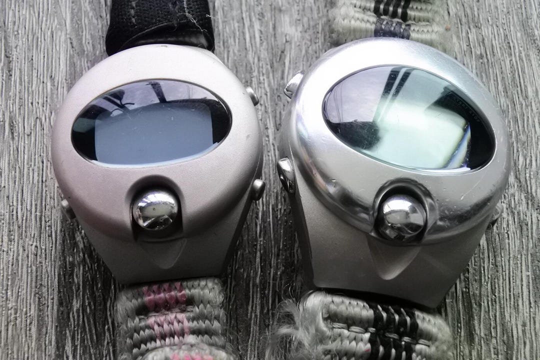 SEIKO ALBA W650-4060 90s Y2K スプーンウォッチ 時計 Vintage Lot of Two Alba Spoon Not Working for Part W650 4060 4030