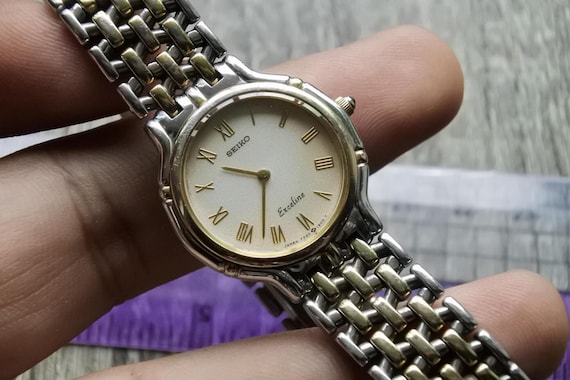 SEIKO - 稼働 SEIKO EXCELINE 腕時計 エレガント シルバー ブレス 819の通販 by Flag Ships｜セイコーならラクマ