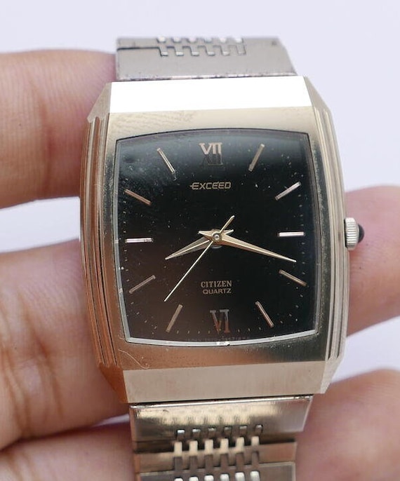 Vintage Citizen Exceed UHAG Ultra Hard Alloy Gold (titanium