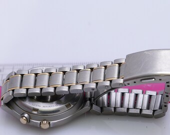 Vintage Seiko Spirit AGS Titanium 5M43 0B50 Semi-automatic Men