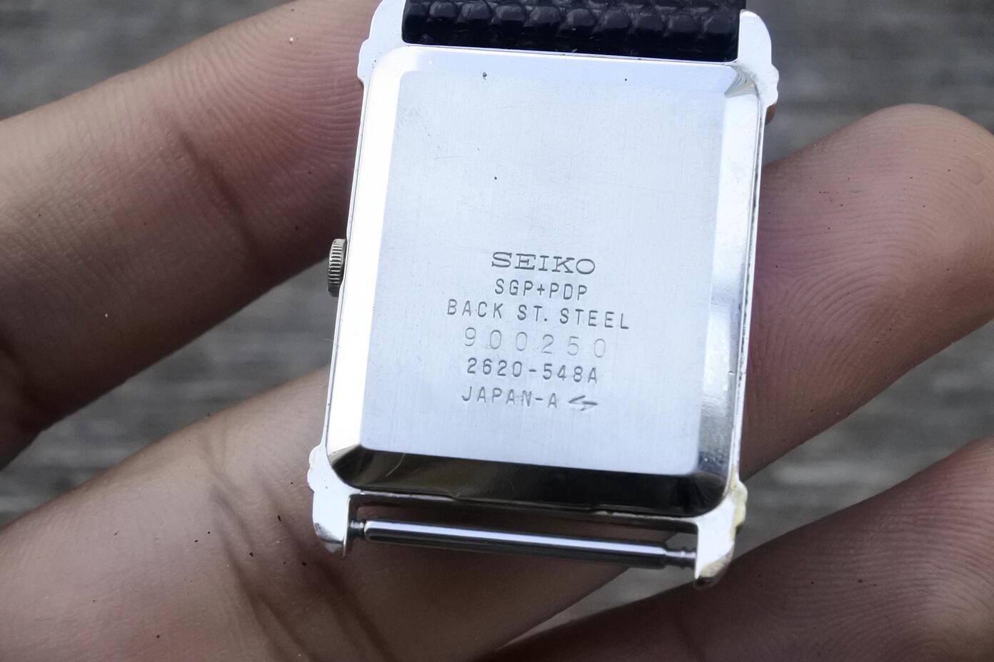 Vintage Seiko Gold Plated 2620 548A Dress Unisex Quartz Watch