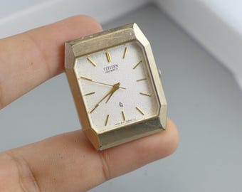 Vintage Seiko Exceline 1220 5370 Pearl Dial Lady Quartz Watch