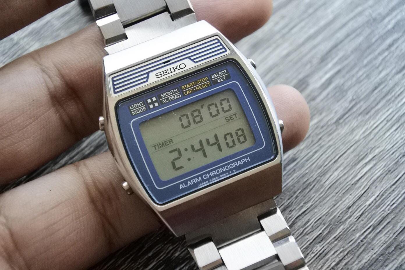 Seiko A359 Seiko Digital Watch Vintage Vintage Seiko A359 5000 LCD