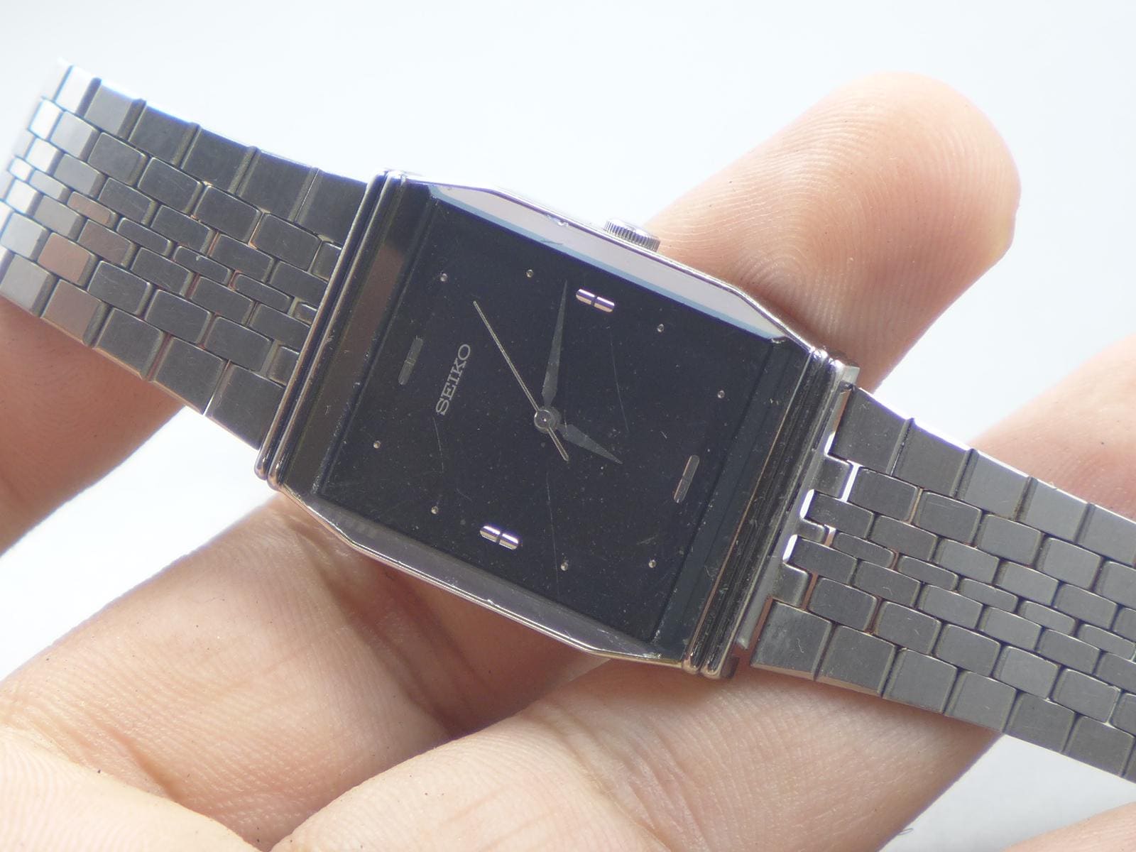 ヴィンテージ セイコー 5P31 5000 ブラックダイヤル メンズ クォーツ