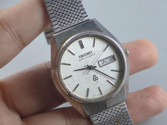 SEIKO KING QUARTZ 4823-8010-G キングクォーツ Seiko King Quartz 4823-8010-G from 1975 – Paleh