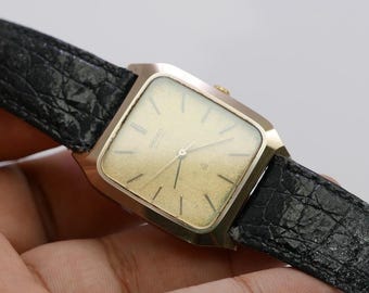 Vintage Seiko TAC CASE 5931 5260 Textured Dial Men Quartz Watch
