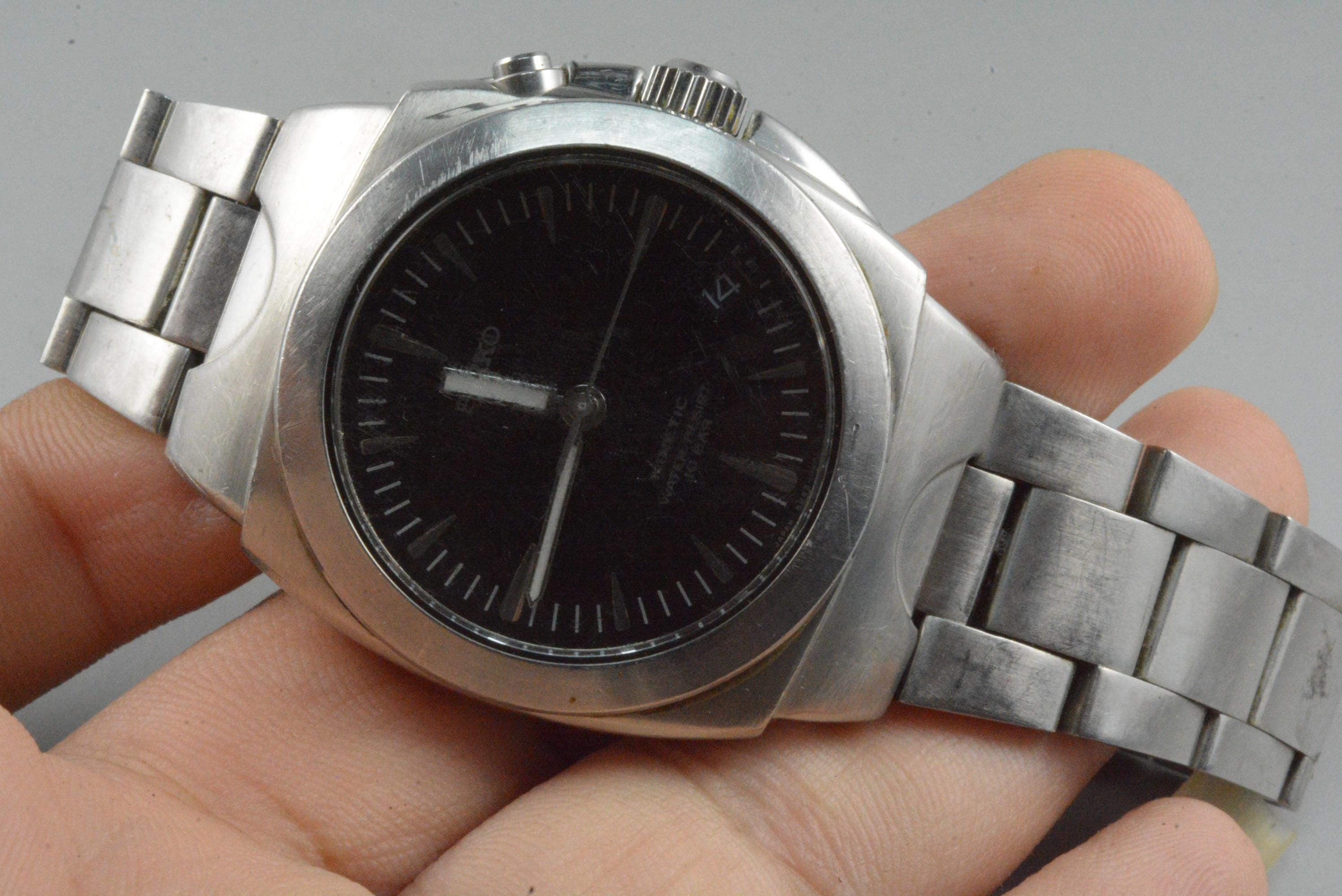 Seiko kinetic 5m42 - Etsy 日本