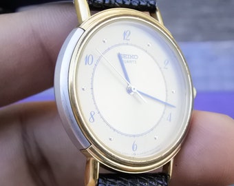 Vintage Seiko Case in West Germany 9021 6020 Men Quartz