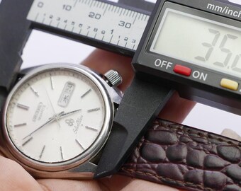 Vintage Seiko Silverwave 7546 8010 White Dial Men Quartz
