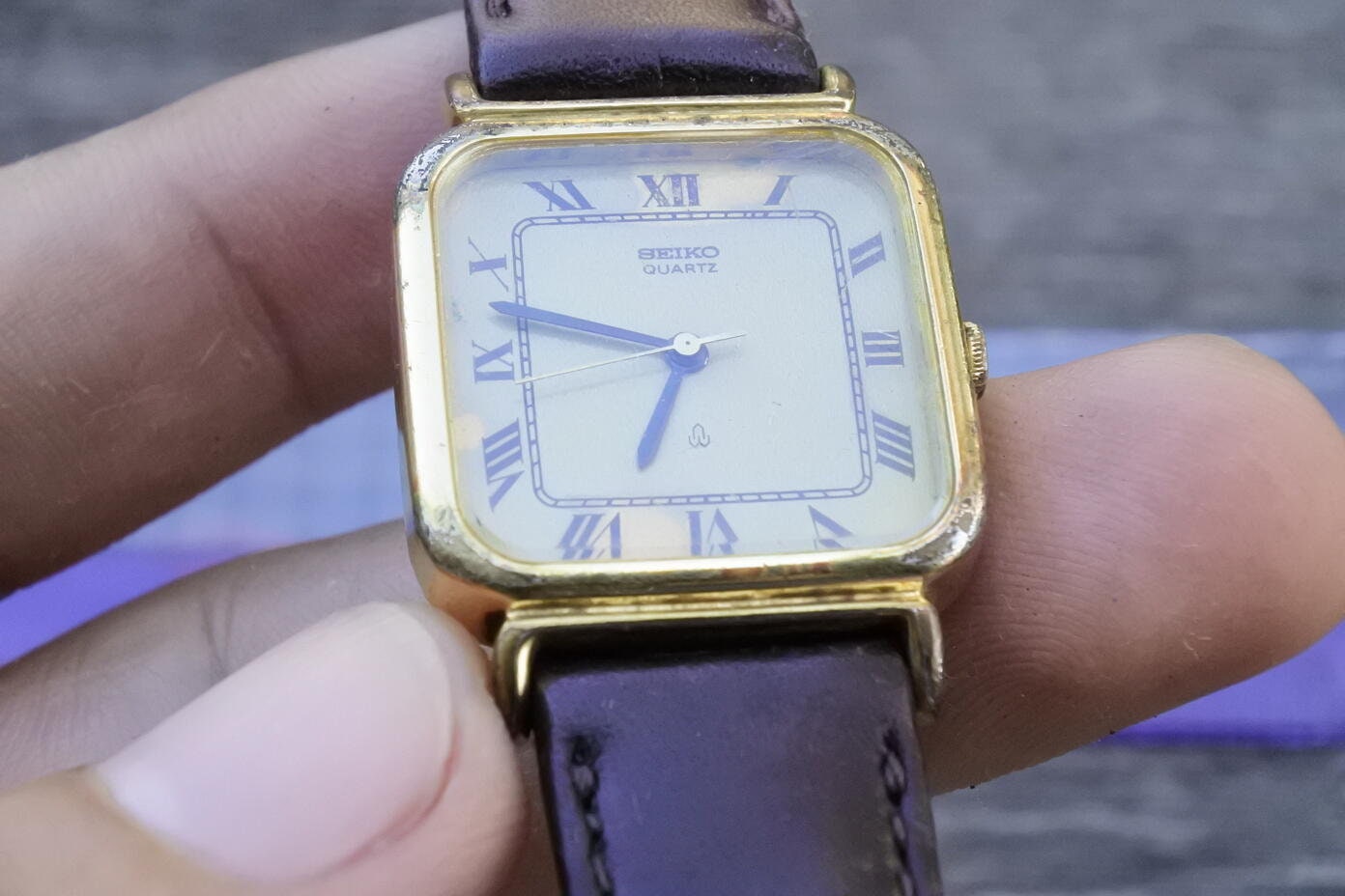 希少 沖電気 GALVANOMETER 検流計 真鍮パーツ 戦前 昭和レトロ骨董 Vintage Seiko Gold Plated 2621 5140 Roman Numeral Dial Lady Quartz
