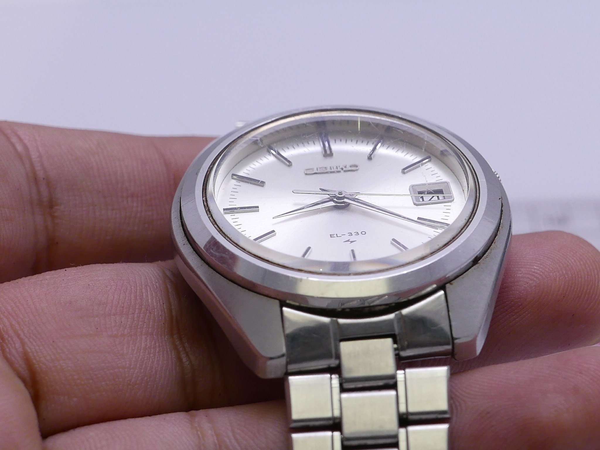 祝開店!大放出セール開催中 Vintage Seiko Men Semi-automatic 8080 3302 EL-330 Electronic その他