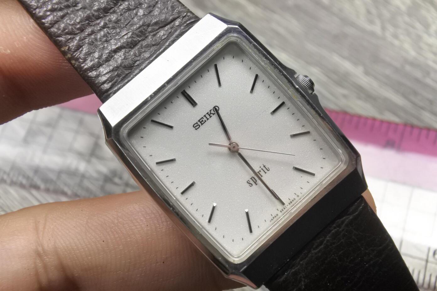 Seiko Spirit Tank - Etsy Seiko Spirit Tank - Etsy