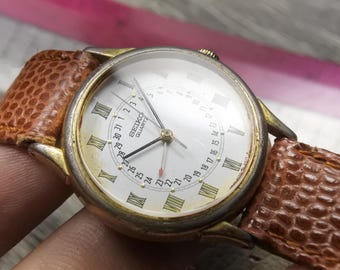 Vintage Seiko 7321 5600 Black Dial Men Quartz Watch Japan Vintage Seiko 7321 5600 Black Dial Men Quartz Watch Japan