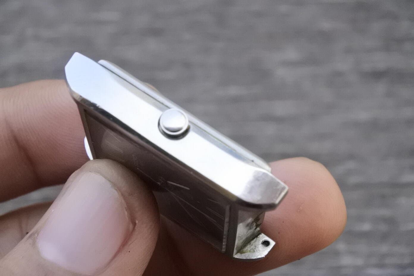 ヴィンテージ セイコー 4122 5000 ブルー ダイヤル メンズ クォーツ 