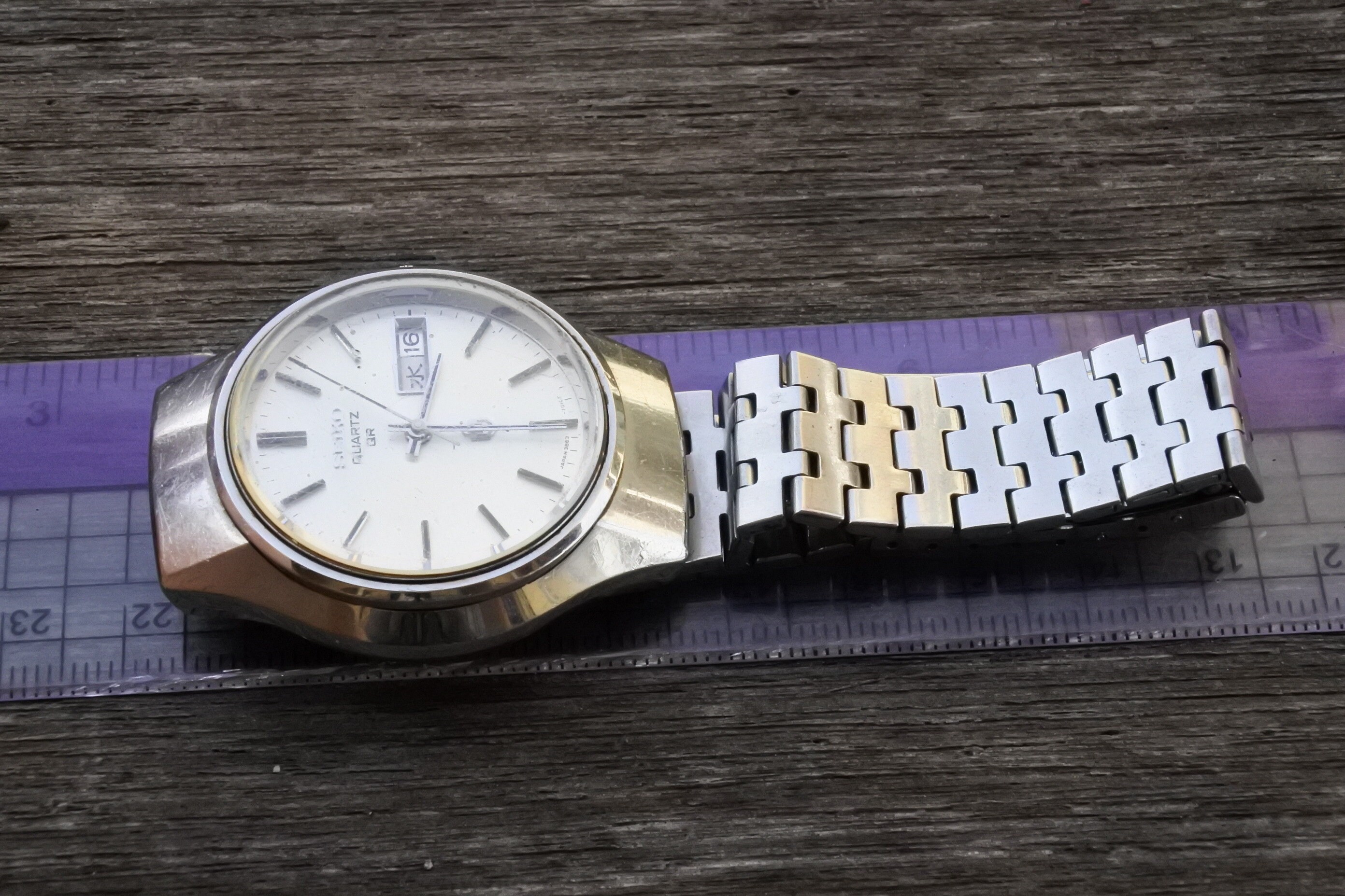 SEIKO/セイコー QUARTZ/クォーツ QR 3863-7010 デイデイト 腕時計  