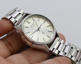 SEIKO QZ セイコー QZ 0920-8000 電池交換 調整済 美品