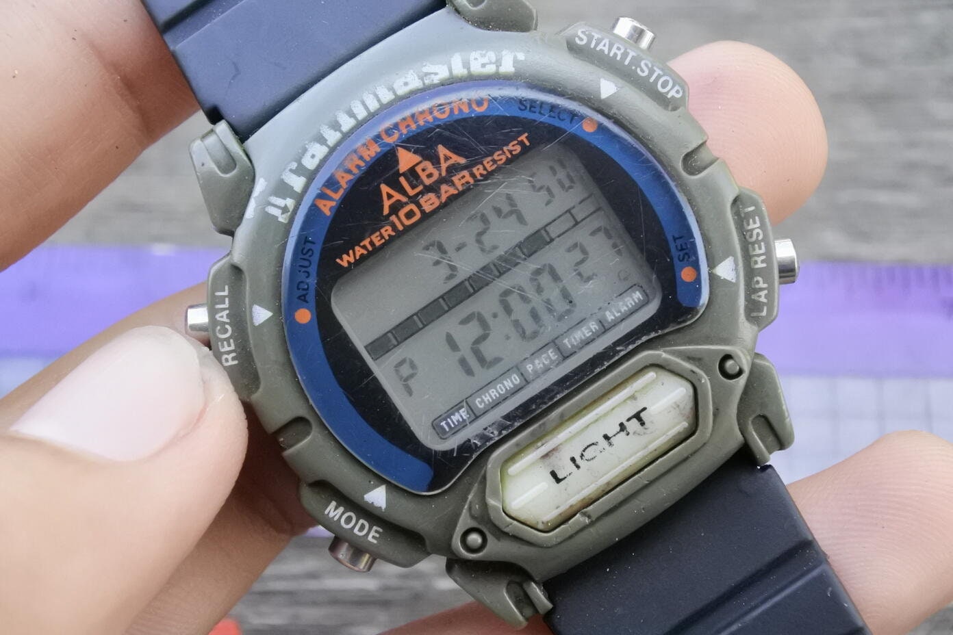 SEIKO ALBA けばけばしく Trailmaster 腕時計 電池新品5月30日