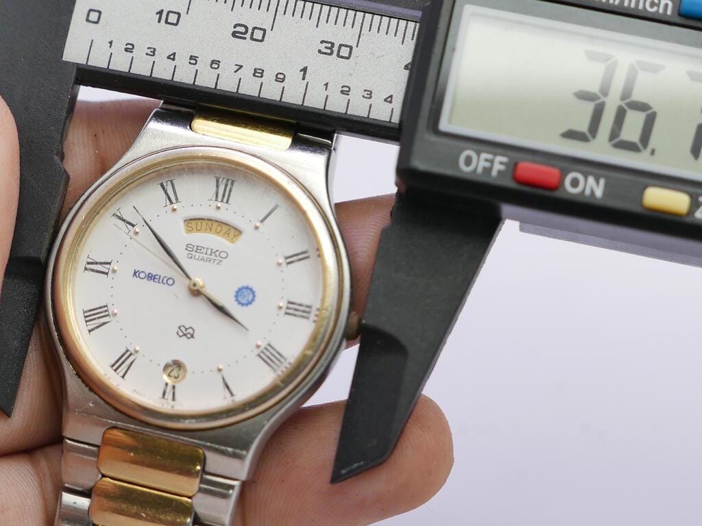 Vintage Seiko SQ 5Y23 8150 Integrated Bracelet Men Quartz Watch Japan Round Shape 36mm - Etsy Vintage Seiko SQ 5Y23 8150 Integrated Bracelet Men Quartz Watch Japan Round Shape 36mm - Etsy