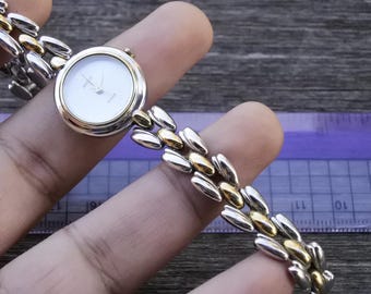 Vintage Seiko Tisse 4N21 0740 Integrated Bracelet Lady