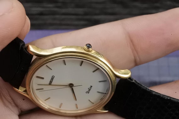 Seiko セイコー Dolce 7320-6090 シルバーゴールド Seiko セイコー Dolce 7320-6090 シルバーゴールド