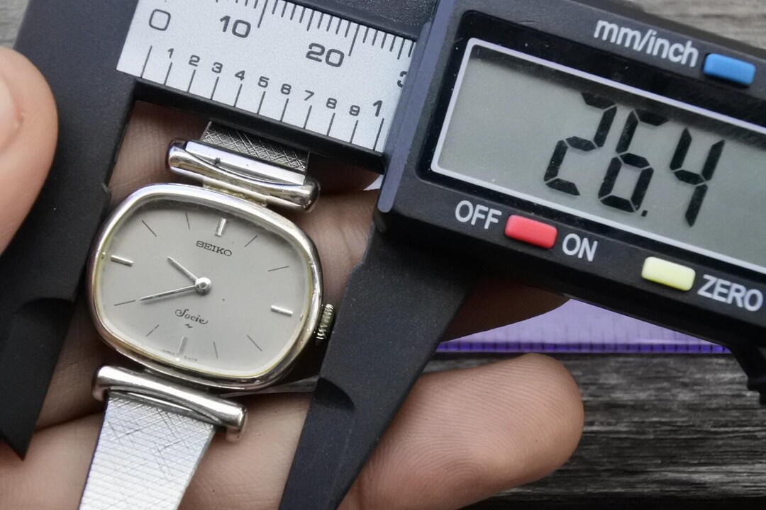 Vintage Seiko Socie 11 5020 Gray Dial Lady Hand Winding Watch