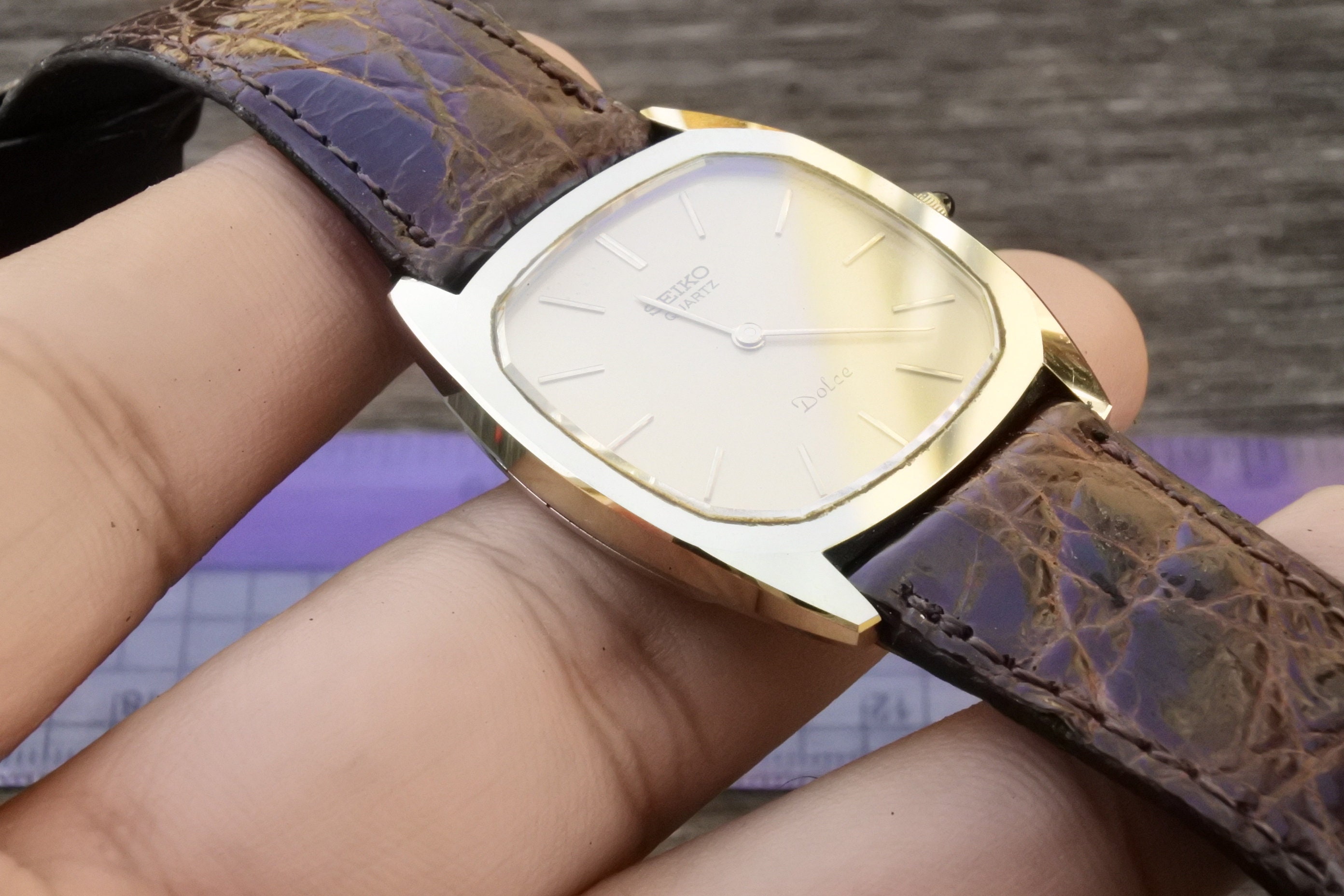 ヴィンテージ セイコー ドルチェ GHA ケース 6020 5250 メンズ