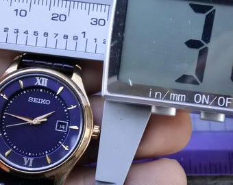 Watch with Me ～卒業写真～ George Men's Watch with Blue Tone Round Case, Blue Sunray