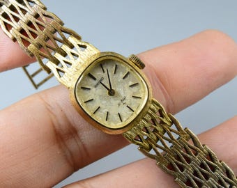 Vintage Seiko Exceline 7321 6600 Integrated Bracelet Lady Quartz