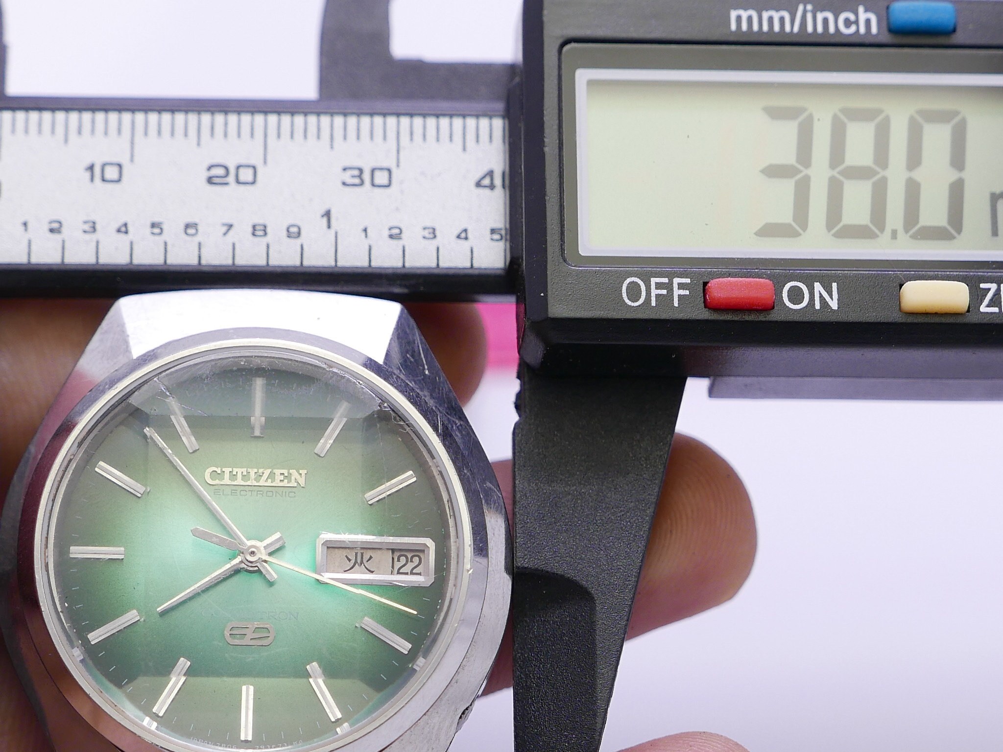 極希少 シチズン コスモトロン CITIZEN COSMOTRON 電磁テンプ式