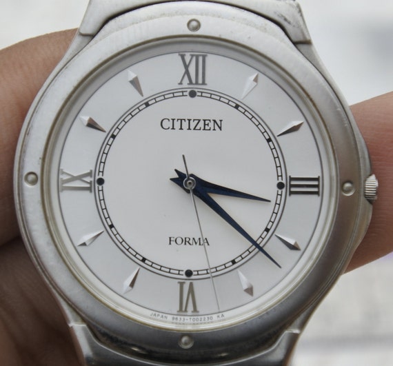 Vintage Citizen Forma Very Slim Roman Numeric Dia… - image 1