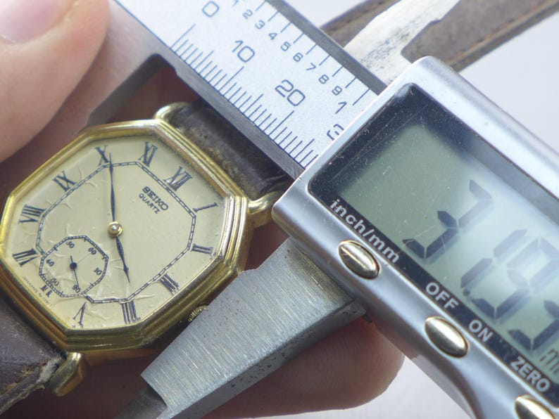 Numeric Watch Vintage Seiko Gold Plate 2628 5040 Roman Numeric Dial Men Quartz Watch ...