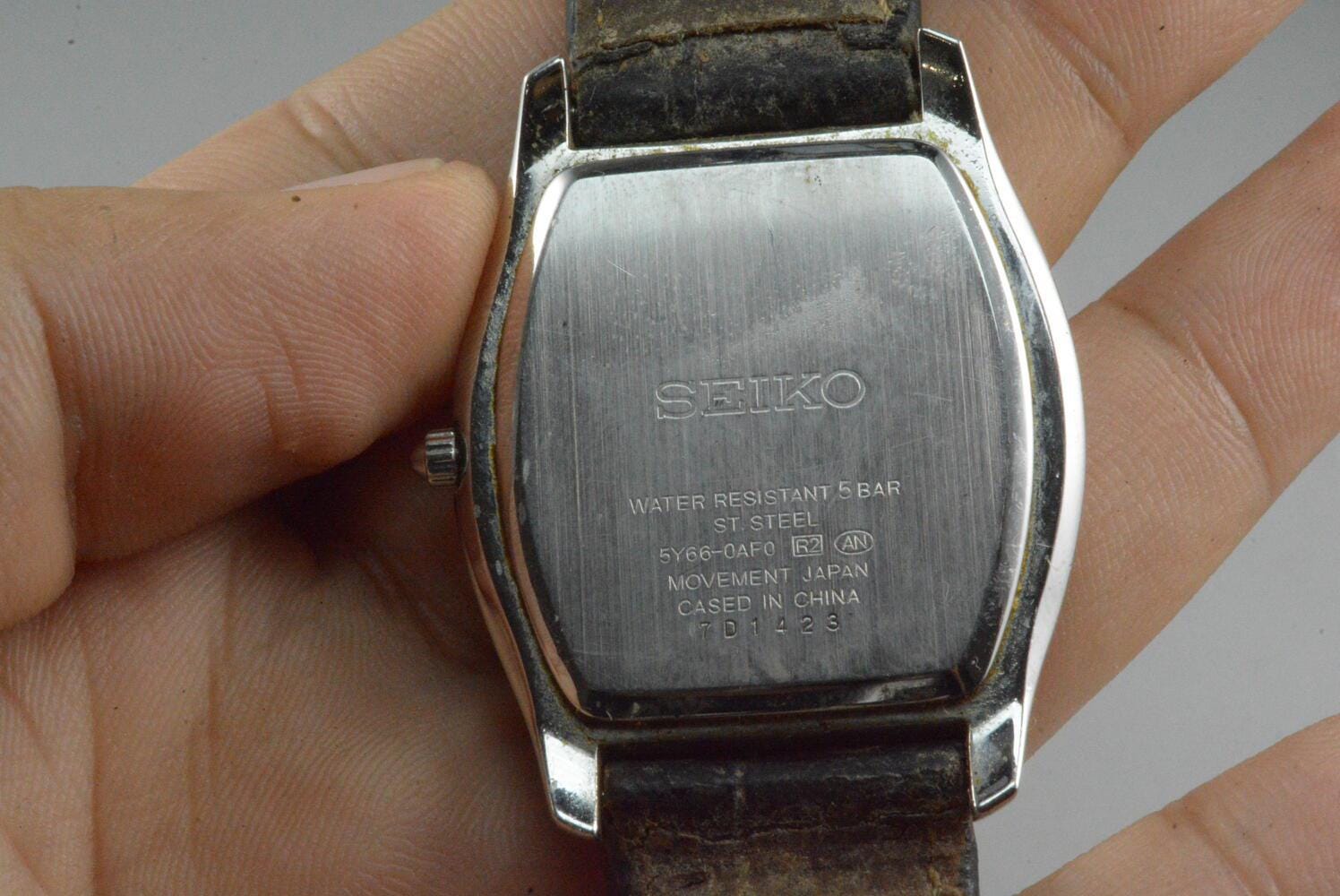 セイコー 5Y66-0AF0 - SEIKO Seiko Vintage トリプルカレンダー Dial