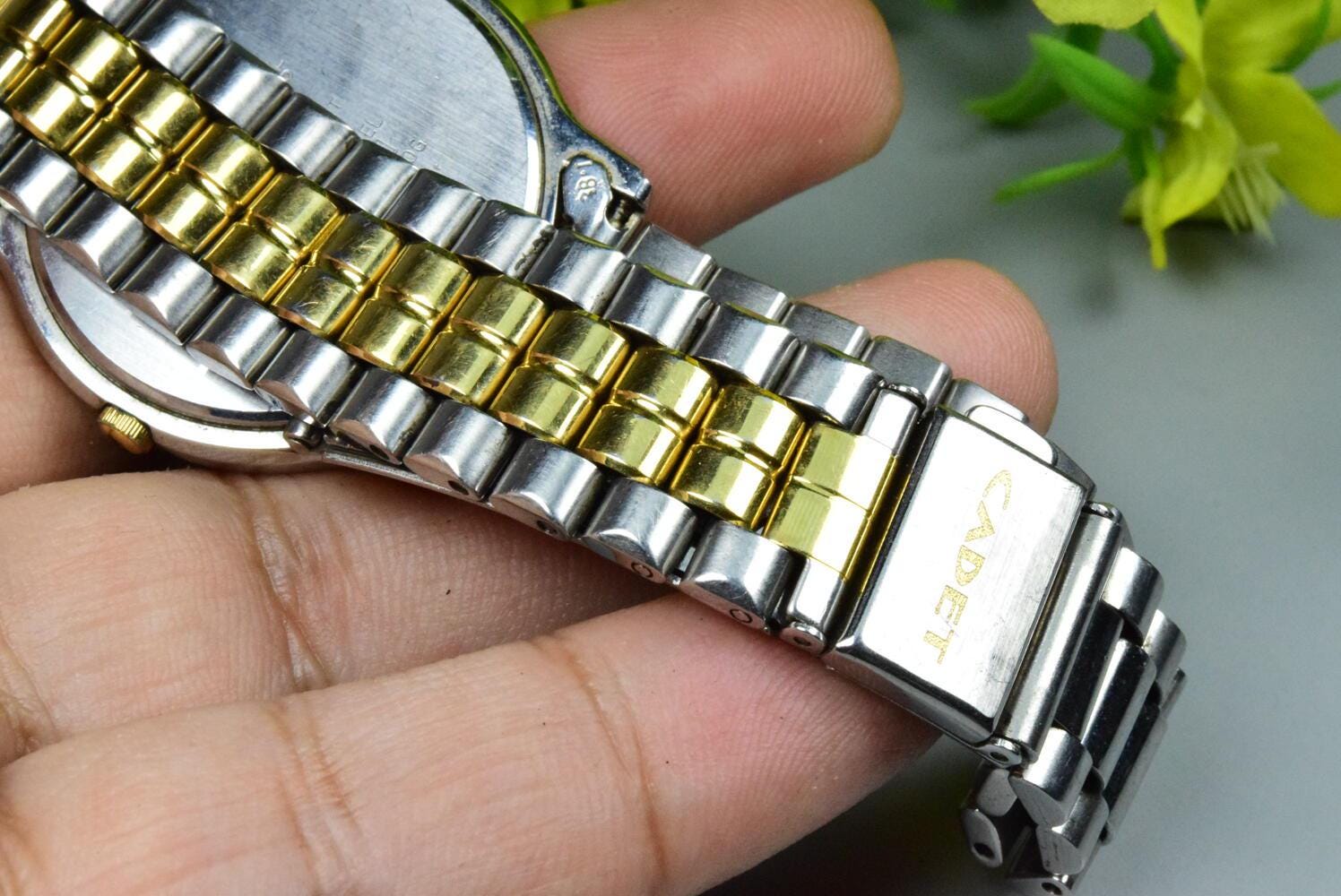 Vintage Seiko Contemporary Basic 5H23 7080 White Dial Men Quartz 