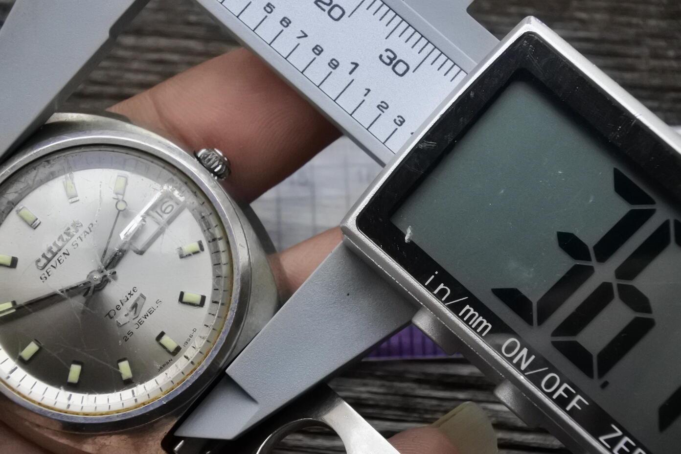 Vintage Citizen Seven Star Silver Dial Men Automatic Watch