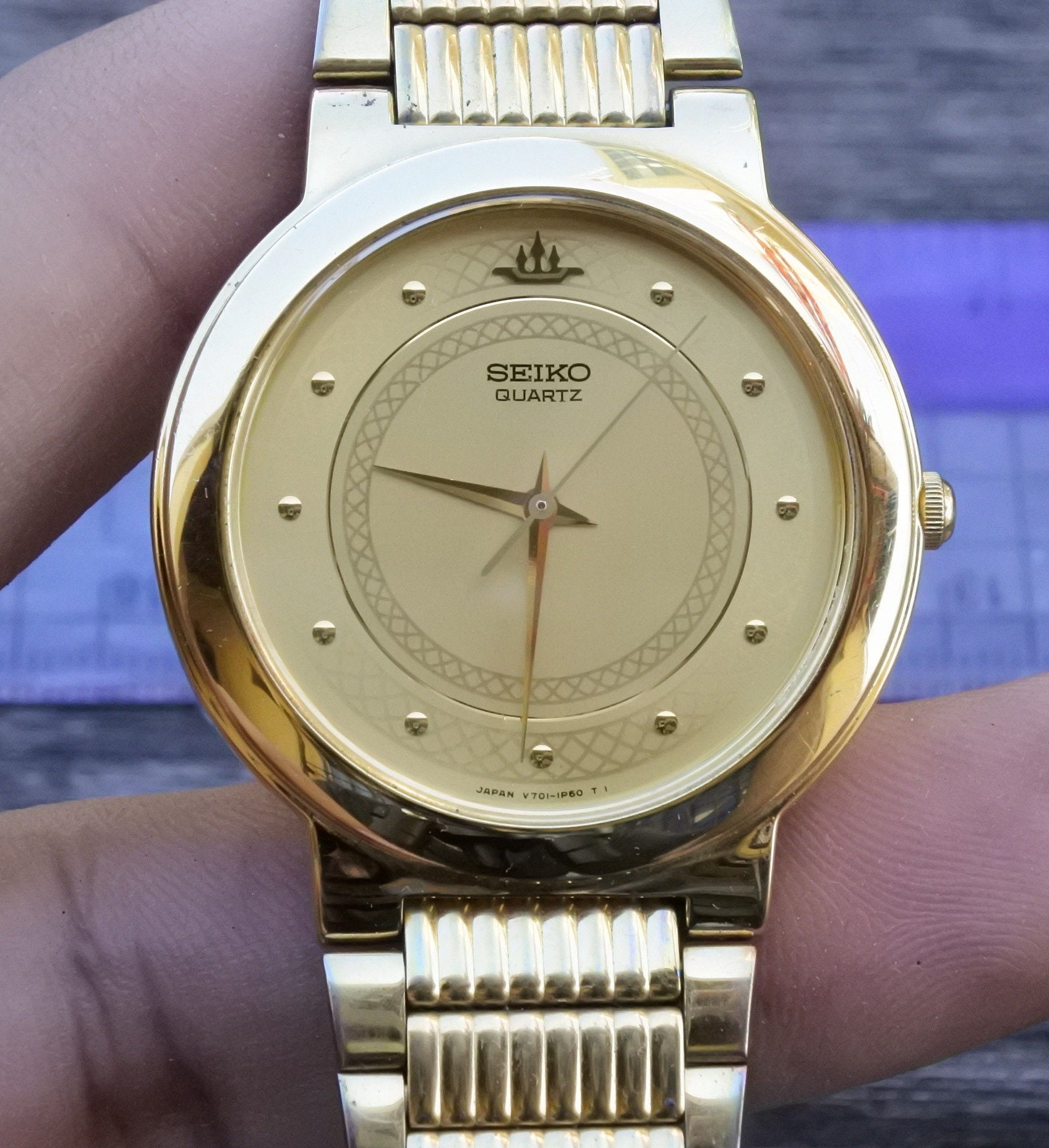 SEIKO KING QUARTZ 黒金　可動品 楽天市場】seiko キング クオーツの通販