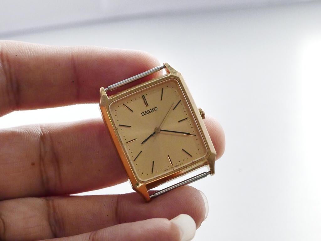 美品 セイコー メンズ 7N01-HAC0 スクエア ゴールド 角形 美品 セイコー メンズ 7N01-HAC0 スクエア ゴールド 角形 - メルカリ
