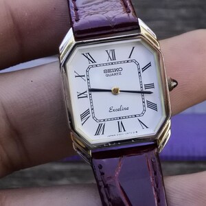 時計 vintage seiko exceline 2p diamond watch SOLD! Rare Vintage Seiko “Exceline” Diamond Watch -Movement