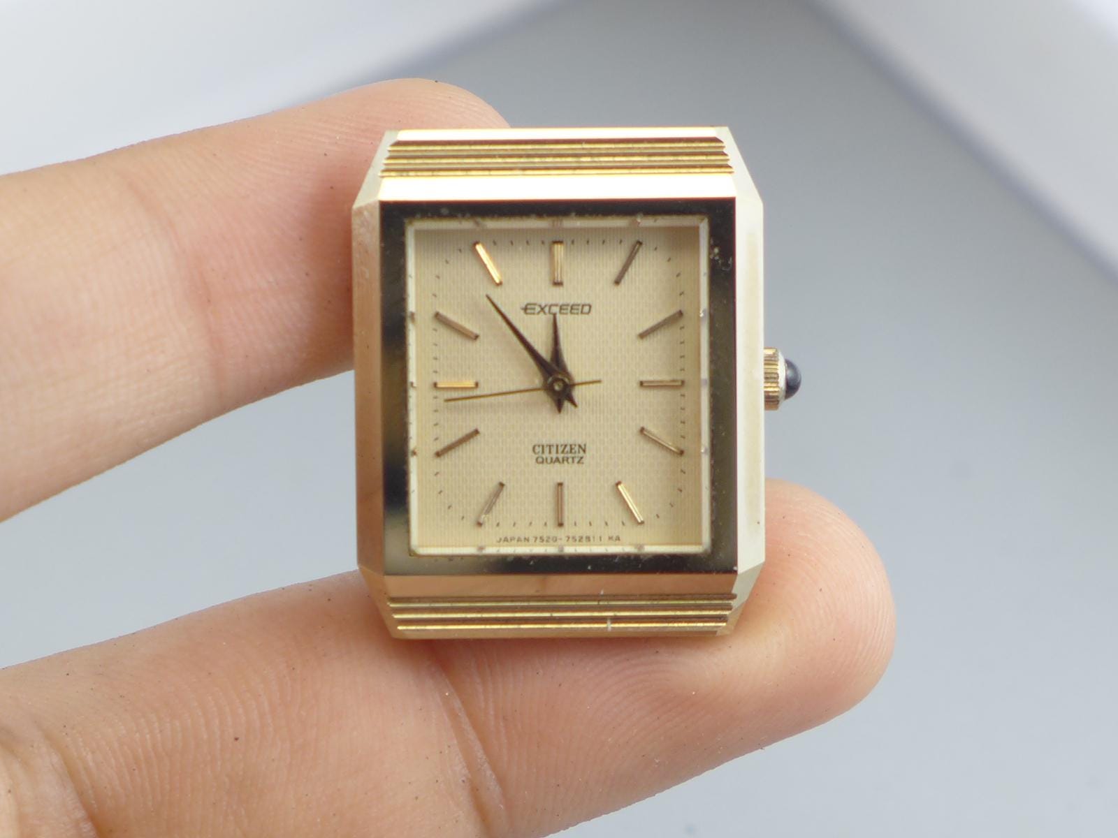 CITIZEN EXCEED ゴールド クォーツ 腕時計 美品 CITIZEN シチズン