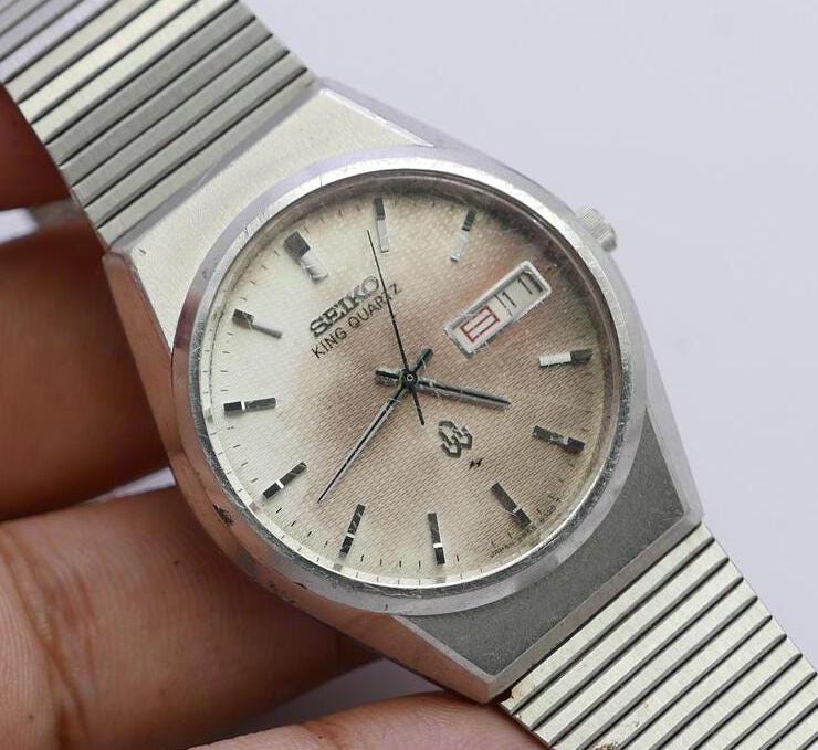 Seiko King Quartz - Etsy