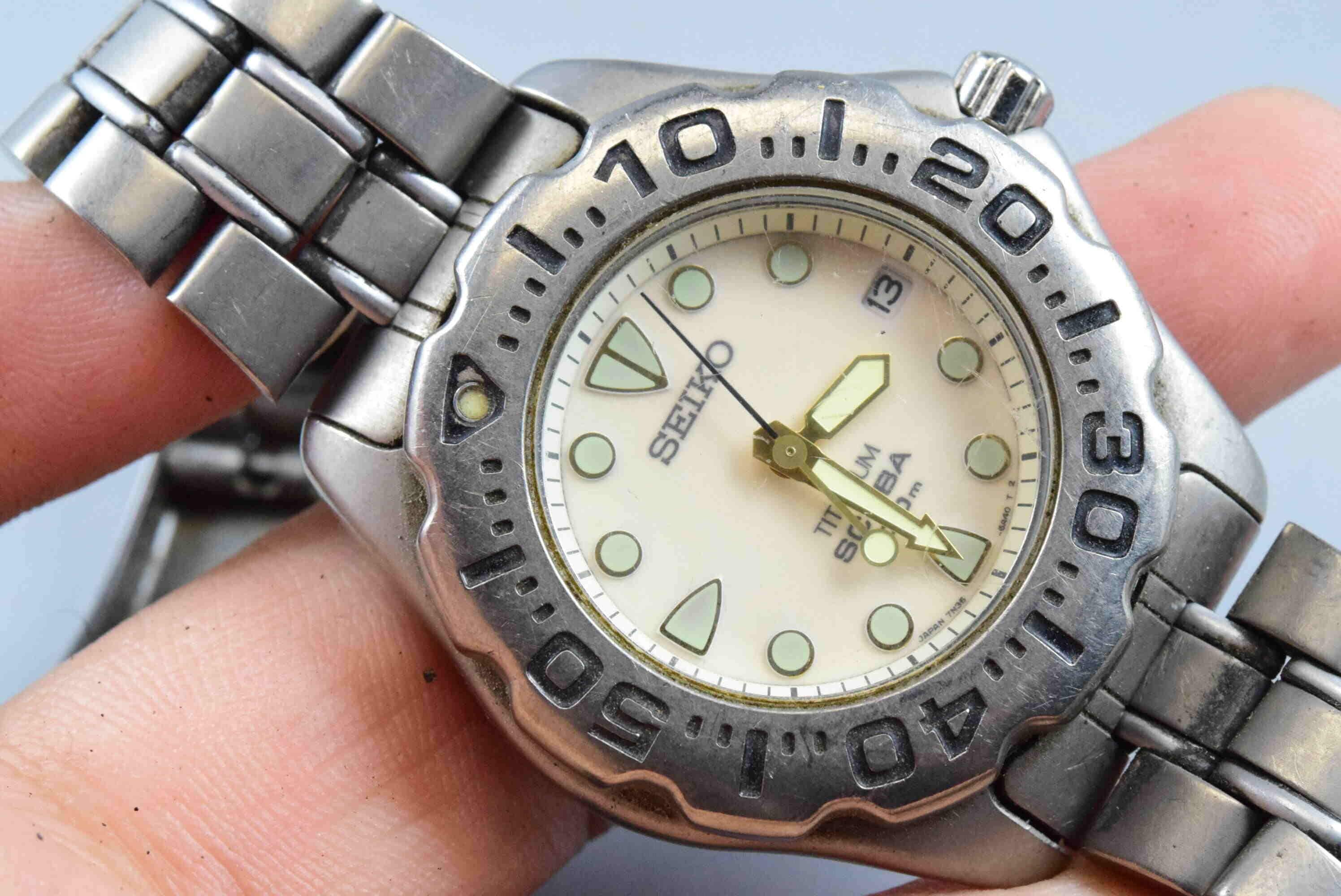 Seiko Scuba Quartz - Etsy