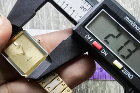 Vintage Seiko Exceline 1220 5090 Lady Quartz Watch Japan