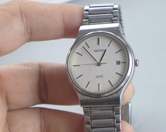 SEIKO SPIRIT スピリット 5P32-7A00/メンズ腕時計/電池交換済み 
