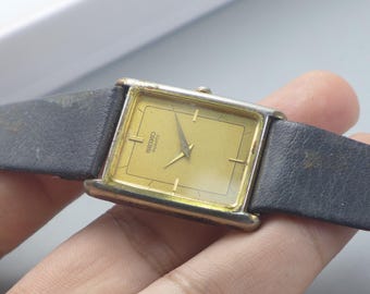 タ*7様 ◆SEIKO◆懐中時計◆札鉄局◆昭和５３年◆５３１◆１９７８年製◆手巻 Vintage Seiko 6530 5550 Yellow Dial Men Quartz Watch Japan JDM
