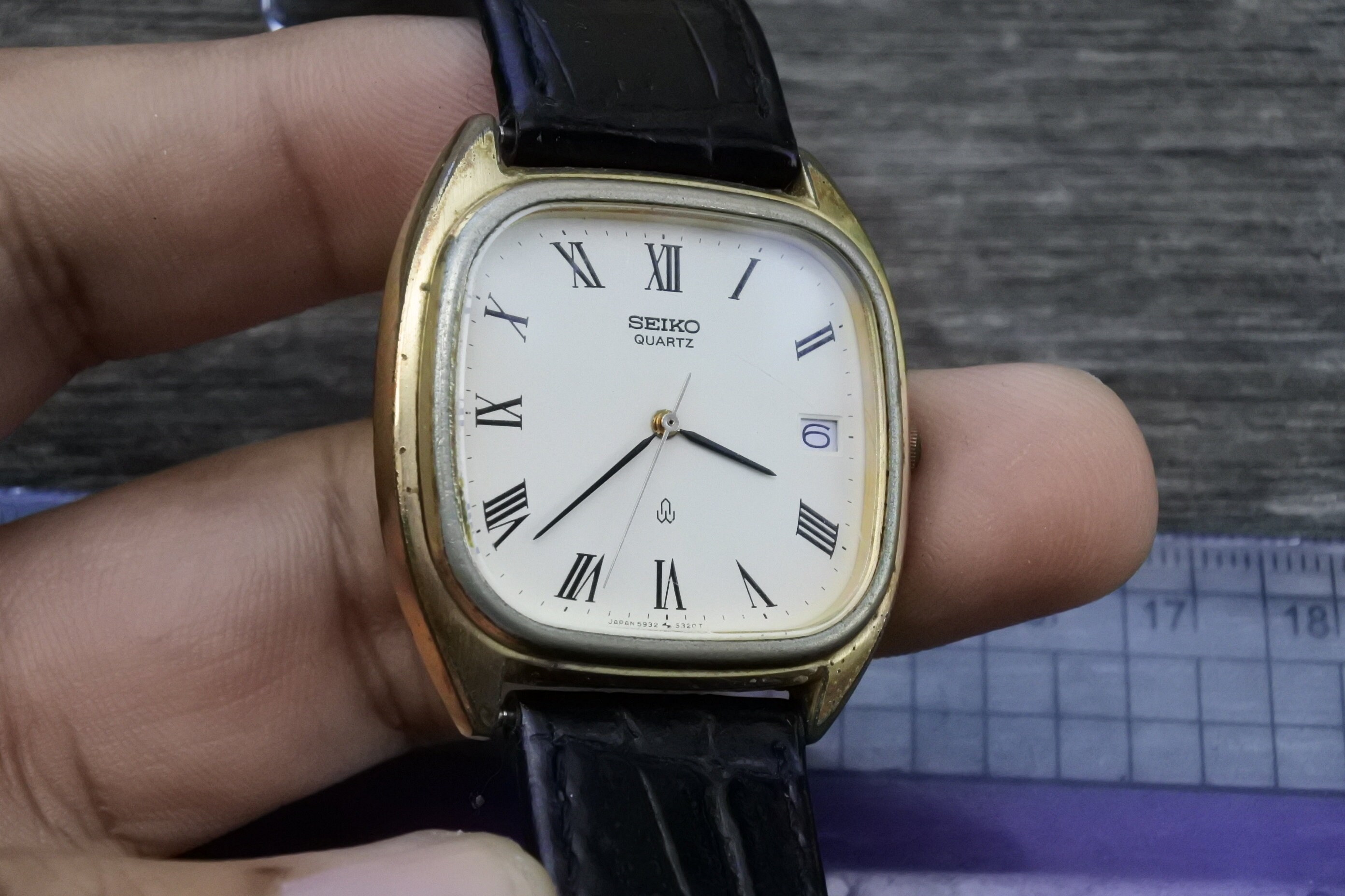 SEIKO 5931-5190 オールドクォーツ SS ヴィンテージ