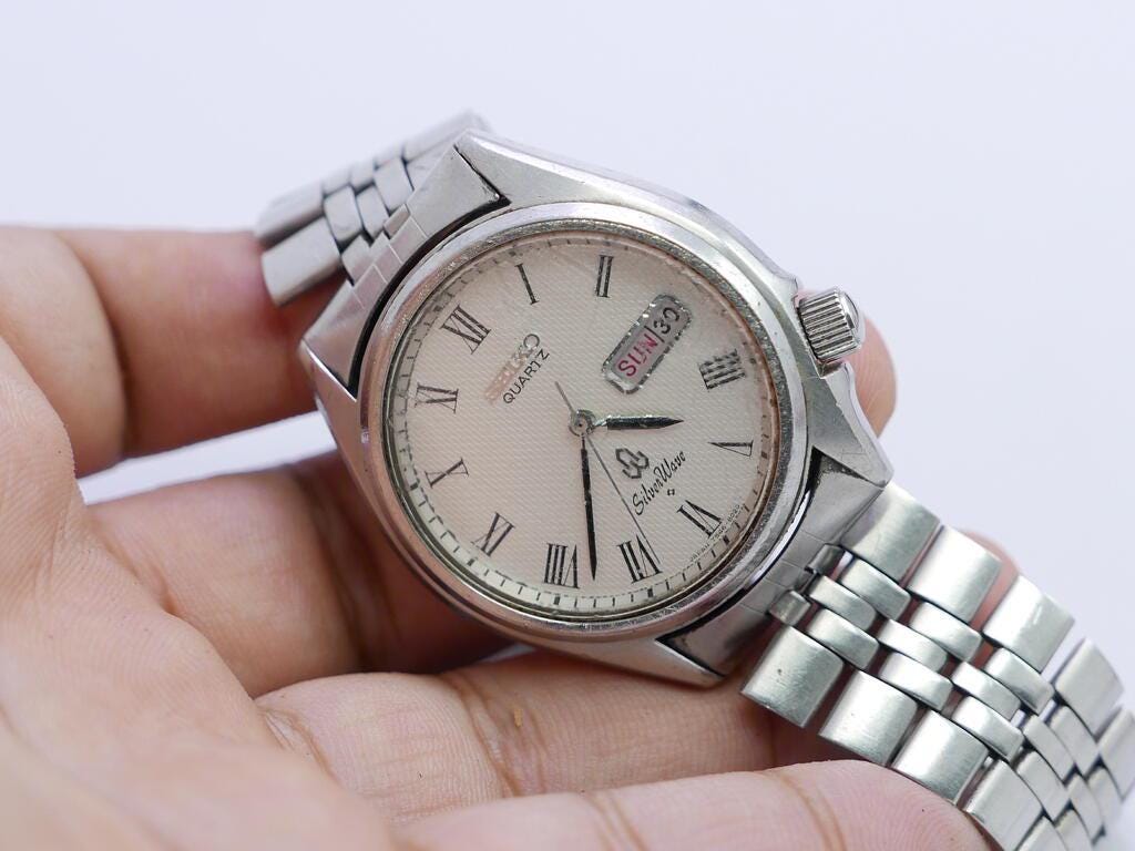 時計 SEIKO SilverWave Quartz (7546-8010) JA-1101| セイコー Silver Wave シルバーウェーブ Ref.7546-8010