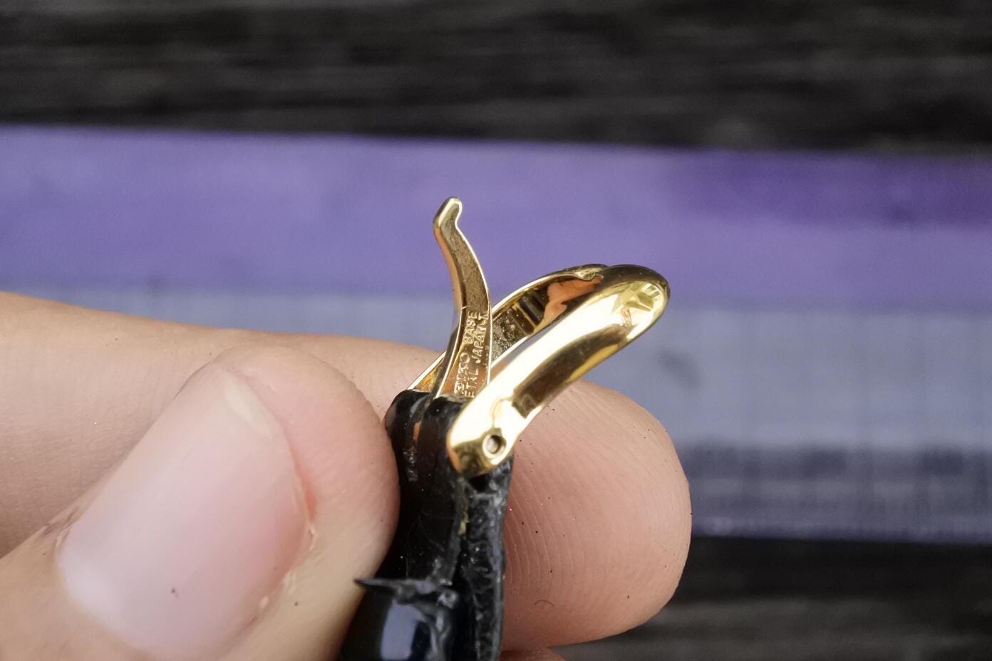 時計 vintage SEIKO EXCELINE GOLD 4N20-0370 Vintage Seiko Exceline 4N20 0370 Roman Numeral Dial Lady